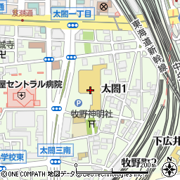 ダイソーイオンタウン太閤ショッピングセンター店周辺の地図