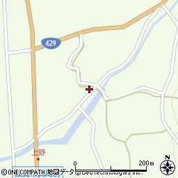 兵庫県宍粟市波賀町上野809周辺の地図