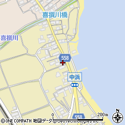 滋賀県大津市和邇中浜107-1周辺の地図