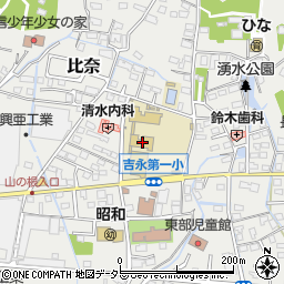 静岡県富士市比奈1431周辺の地図
