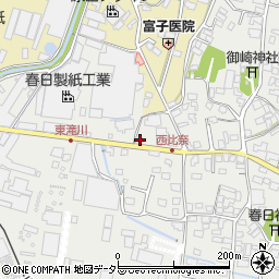 静岡県富士市比奈860周辺の地図