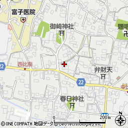 静岡県富士市比奈991周辺の地図