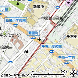 名鉄協商菊里町駐車場周辺の地図