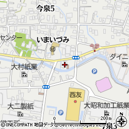 静岡県富士市今泉3丁目8周辺の地図