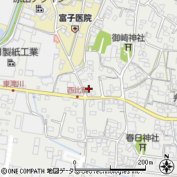 静岡県富士市比奈1052周辺の地図