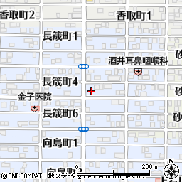 名古路税理士事務所周辺の地図