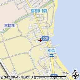 滋賀県大津市和邇中浜107-2周辺の地図