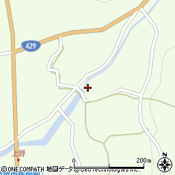 兵庫県宍粟市波賀町上野529周辺の地図