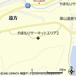 丹波篠山キャンプ場やまもりサーキットＡＲＥＡ２周辺の地図