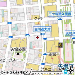ココカラファイン薬局名古屋栄店周辺の地図