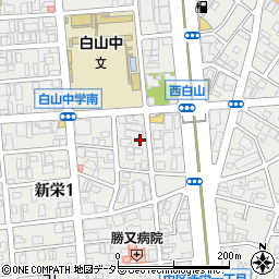 愛知県名古屋市中区新栄1丁目20-11周辺の地図