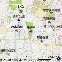 静岡県富士市比奈1578周辺の地図