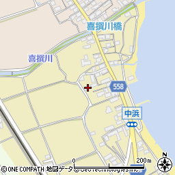 滋賀県大津市和邇中浜113周辺の地図