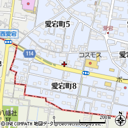 合資会社津島プリント社周辺の地図