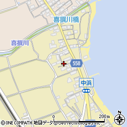 滋賀県大津市和邇中浜111周辺の地図