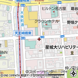 ニッポンレンタカー名古屋納屋橋営業所周辺の地図