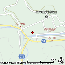 島根県雲南市吉田町吉田2557周辺の地図