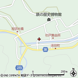 島根県雲南市吉田町吉田2611周辺の地図