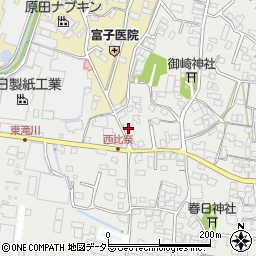 静岡県富士市比奈1053周辺の地図