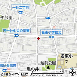 セブンイレブン名古屋一社４丁目店周辺の地図