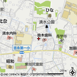 静岡県富士市比奈1483周辺の地図