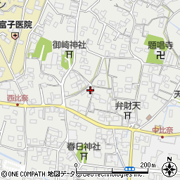 静岡県富士市比奈1035周辺の地図