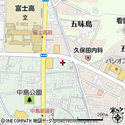 どんどん　富士中島店周辺の地図
