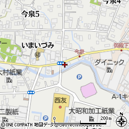 静岡県富士市今泉3丁目14周辺の地図