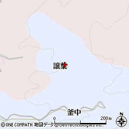 愛知県豊田市久木町譲葉周辺の地図
