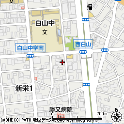 愛知県名古屋市中区新栄1丁目20-8周辺の地図