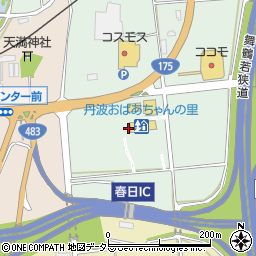 兵庫県丹波市春日町七日市712周辺の地図