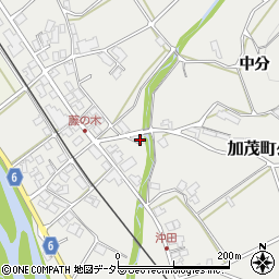 岡山県津山市加茂町公郷1601-1周辺の地図
