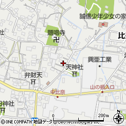 静岡県富士市比奈1251周辺の地図