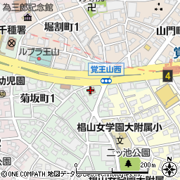 名古屋覚王山郵便局 ＡＴＭ周辺の地図