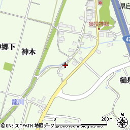 愛知県豊田市猿投町（樋泉）周辺の地図