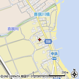 滋賀県大津市和邇中浜119周辺の地図