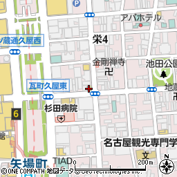 ファミリーマート栄武平通店周辺の地図