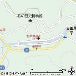 島根県雲南市吉田町吉田2629周辺の地図