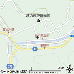 島根県雲南市吉田町吉田2620周辺の地図