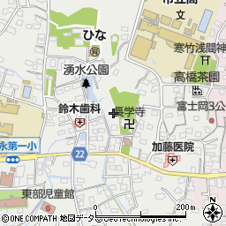 静岡県富士市比奈1572周辺の地図