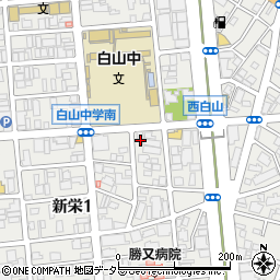 愛知県名古屋市中区新栄1丁目20-28周辺の地図