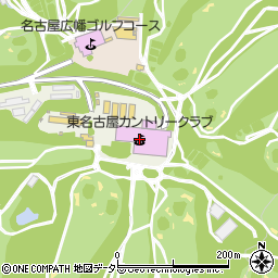 東名古屋カントリークラブ周辺の地図