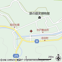 島根県雲南市吉田町吉田2610周辺の地図