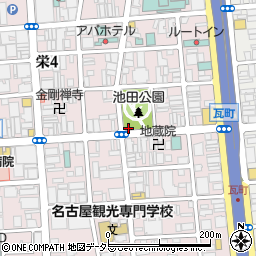 愛知県名古屋市中区栄4丁目19-19周辺の地図