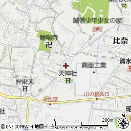 静岡県富士市比奈1311周辺の地図