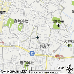 静岡県富士市比奈1025周辺の地図