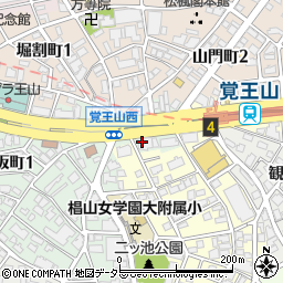 カレンダー覚王山店周辺の地図