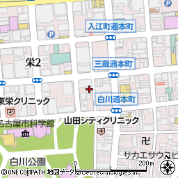 名古屋グリーンカントリークラブ名古屋事務所周辺の地図