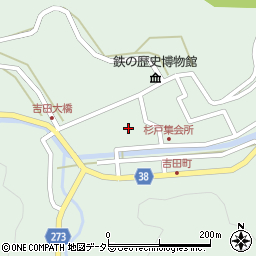 島根県雲南市吉田町吉田2607周辺の地図