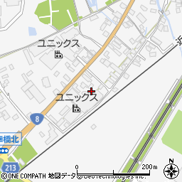 滋賀県愛知郡愛荘町愛知川744周辺の地図